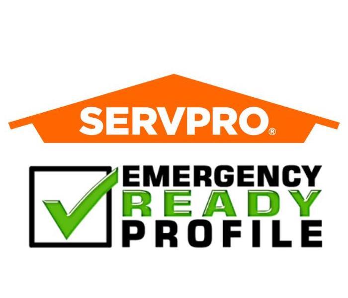 SERVPRO logo with emergency ready profile underneath it.